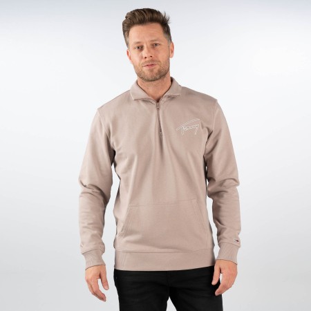 SALE % | Tommy Jeans | Sweatshirt - Regular Fit - Zip | Braun online im Shop bei meinfischer.de kaufen