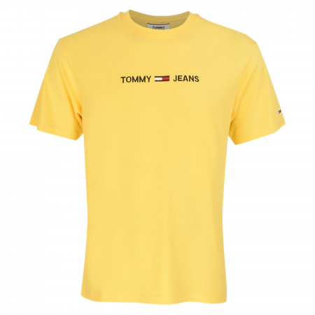 SALE % | Tommy Jeans | T-Shirt - Regular Fit - Crewneck | Gelb online im Shop bei meinfischer.de kaufen