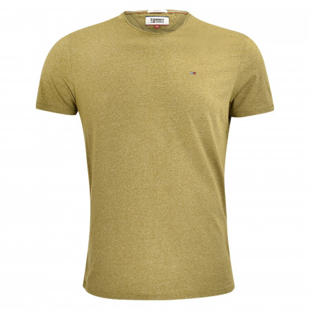 SALE % | Tommy Jeans | T-Shirt - Regular Fit - Crewneck | Grün online im Shop bei meinfischer.de kaufen