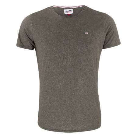SALE % | Tommy Jeans | T-Shirt - Regular Fit - Crewneck | Oliv online im Shop bei meinfischer.de kaufen