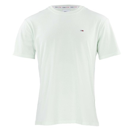 SALE % | Tommy Jeans | T-Shirt - Regular Fit - Crewneck | Grün online im Shop bei meinfischer.de kaufen