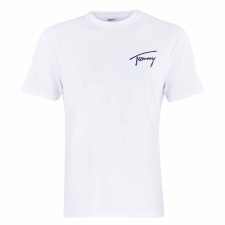 SALE % | Tommy Jeans | T-Shirt - Regular Fit - Crewneck | Weiß online im Shop bei meinfischer.de kaufen
