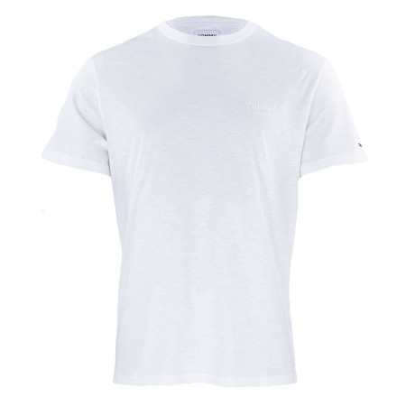 SALE % | Tommy Jeans | T-Shirt - Regulr Fit - unifarben | Weiß online im Shop bei meinfischer.de kaufen