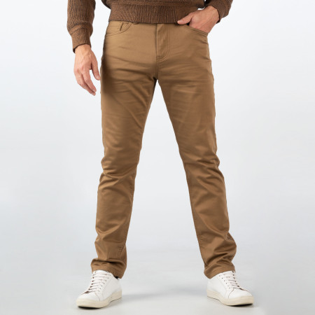 SALE % | Tom Tailor Men Casual | Hose - Regular Fit - 5-Pocket-Style | Braun online im Shop bei meinfischer.de kaufen