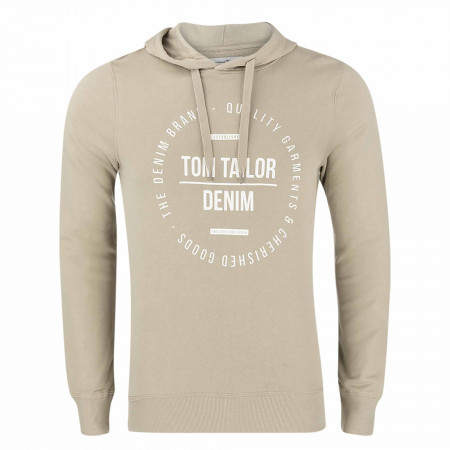 SALE % | Tom Tailor Men Casual | Sweatshirt - Regular Fit - Kapuze | Beige online im Shop bei meinfischer.de kaufen