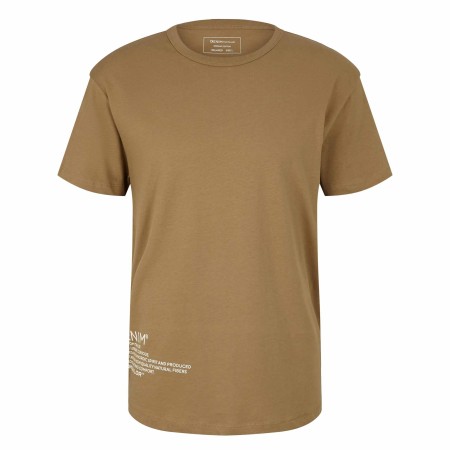 SALE % | Tom Tailor Denim | T-Shirt - Regular Fit - Baumwolle | Braun online im Shop bei meinfischer.de kaufen