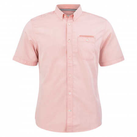 SALE % | Tom Tailor Men Casual | Freizeithemd - Regular Fit - Button-Down | Rot online im Shop bei meinfischer.de kaufen