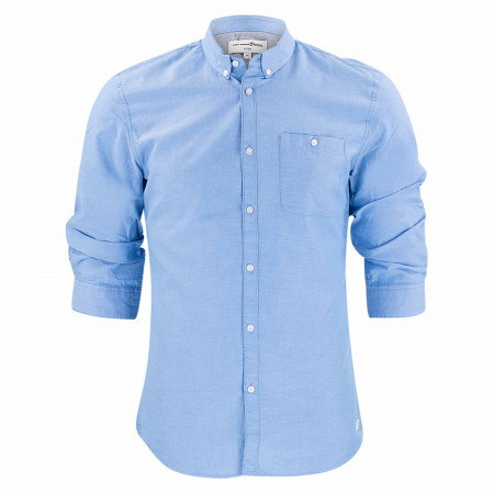 SALE % | Tom Tailor Men Casual | Freizeithemd - Fitted - Button-Down | Blau online im Shop bei meinfischer.de kaufen