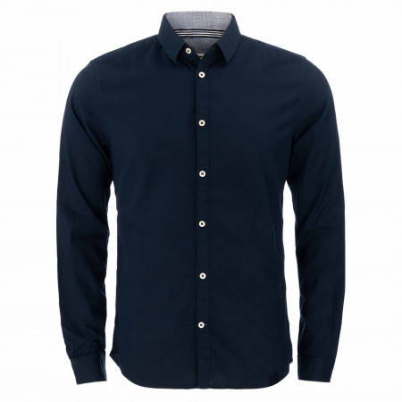SALE % | Tom Tailor Men Casual | Freizeithemd - Fitted - Kentkragen | Blau online im Shop bei meinfischer.de kaufen