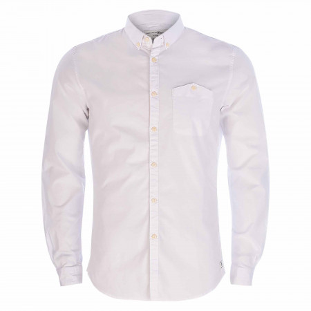 SALE % | Tom Tailor Men Casual | Freizeithemd - Regular Fit - Button-Down | Weiß online im Shop bei meinfischer.de kaufen