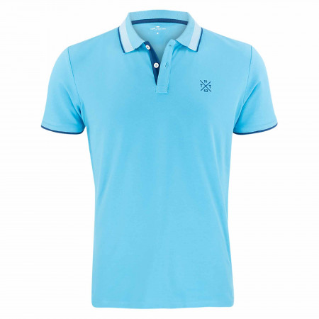 SALE % | Tom Tailor Men Casual | Poloshirt - Regular Fit - Piqué | Blau online im Shop bei meinfischer.de kaufen