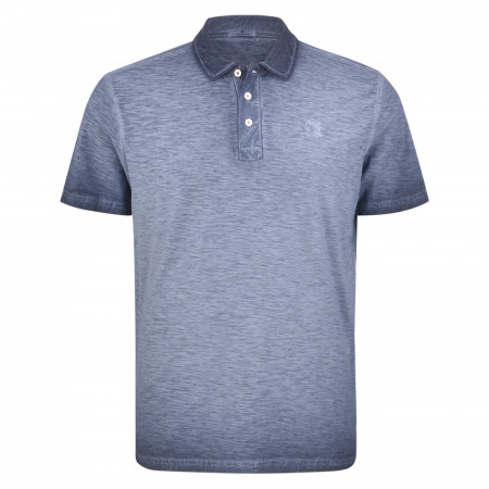 SALE % | Tom Tailor Men Casual | Poloshirt - Regular Fit - Melange | Blau online im Shop bei meinfischer.de kaufen