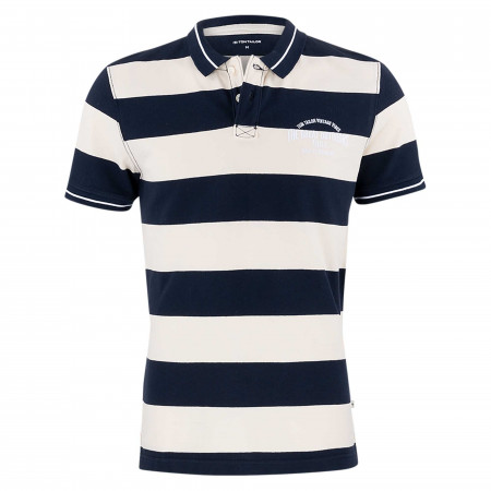 SALE % | Tom Tailor Men Casual | Poloshirt - Regular Fit - Colorblock | Blau online im Shop bei meinfischer.de kaufen