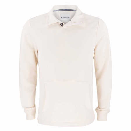 SALE % | Tom Tailor Men Casual | Sweatshirt - Regular Fit - unifarben | Weiß online im Shop bei meinfischer.de kaufen