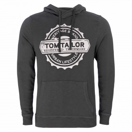 SALE % | Tom Tailor Men Casual | Sweatshirt - Regular Fit - Kapuze | Grau online im Shop bei meinfischer.de kaufen