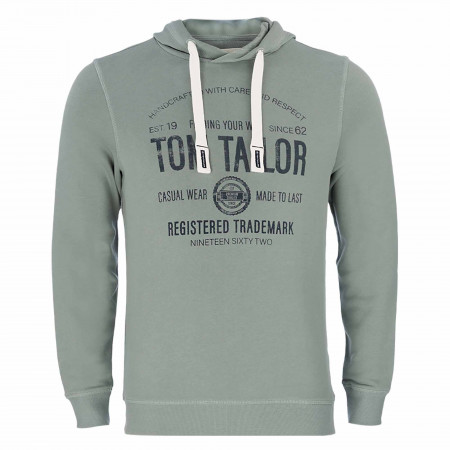 SALE % | Tom Tailor Men Casual | Sweatshirt - Regular Fit - Print | Grün online im Shop bei meinfischer.de kaufen