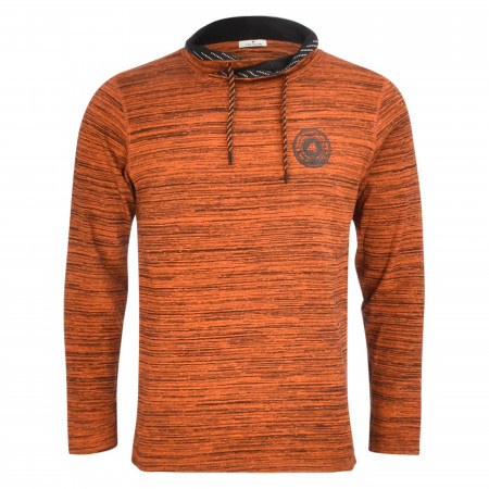 SALE % | Tom Tailor Men Casual | Sweatshirt - Regular Fit - Stripes | Orange online im Shop bei meinfischer.de kaufen