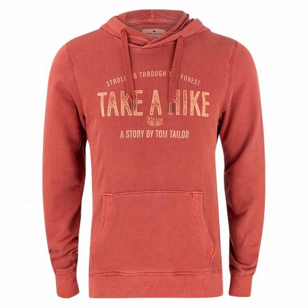 SALE % | Tom Tailor Men Casual | Sweatshirt - Regular Fit - Kapuze | Rot online im Shop bei meinfischer.de kaufen