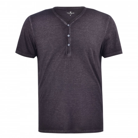 SALE % | Tom Tailor Men Casual | T-Shirt - Regular Fit - Henley | Grau online im Shop bei meinfischer.de kaufen