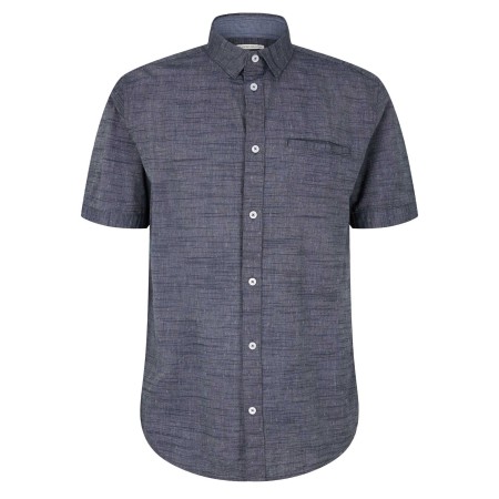 SALE % | Tom Tailor Men Casual | Hemd - Regular Fit - Muster | Blau online im Shop bei meinfischer.de kaufen