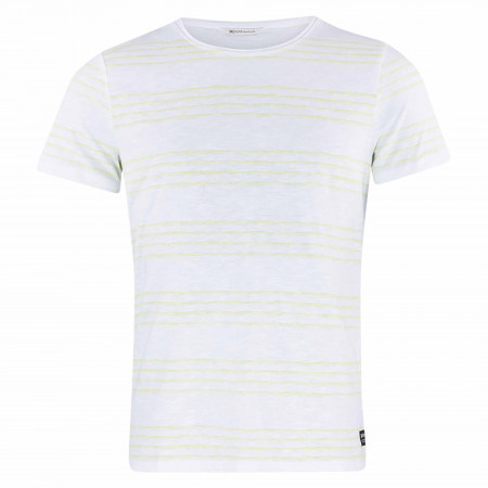 SALE % | Tom Tailor Denim | T-Shirt - Regular Fit - Stripes | Weiß online im Shop bei meinfischer.de kaufen