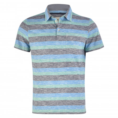 SALE % | Tom Tailor Men Casual | Poloshirt - Regular Fit - Stripes | Blau online im Shop bei meinfischer.de kaufen