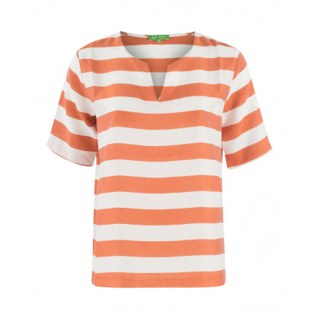 SALE % | Boss Casual | Bluse-Stripes | Orange online im Shop bei meinfischer.de kaufen