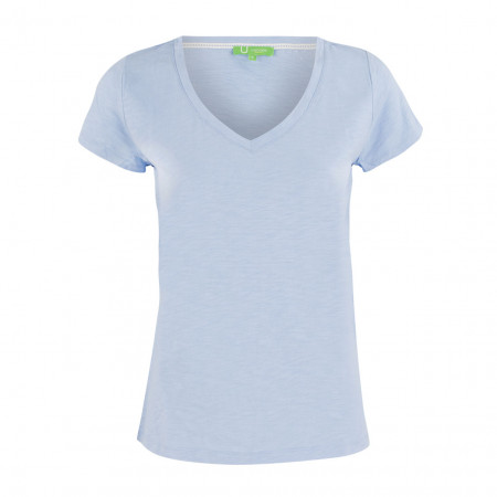 SALE % |  | T-Shirt - Regular Fit - V-Neck | Blau online im Shop bei meinfischer.de kaufen