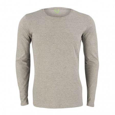 SALE % | U Fischer | Shirt - fitted - Crewneck | Grau online im Shop bei meinfischer.de kaufen