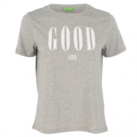 SALE % | U Fischer | T-Shirt - Regular Fit - Print | Grau online im Shop bei meinfischer.de kaufen