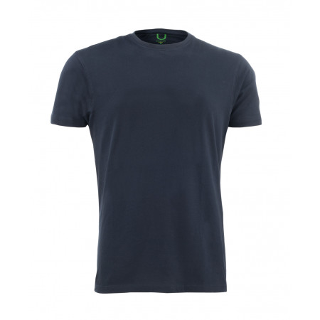 SALE % | U Fischer | T-Shirt Basic Single-Pack | Blau online im Shop bei meinfischer.de kaufen