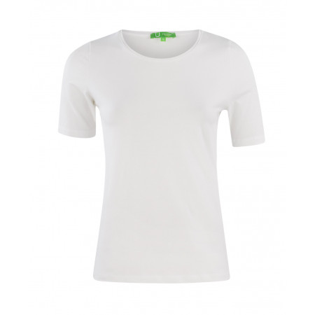 SALE % | Boss Casual | Shirt Basic Rundhals | Weiß online im Shop bei meinfischer.de kaufen