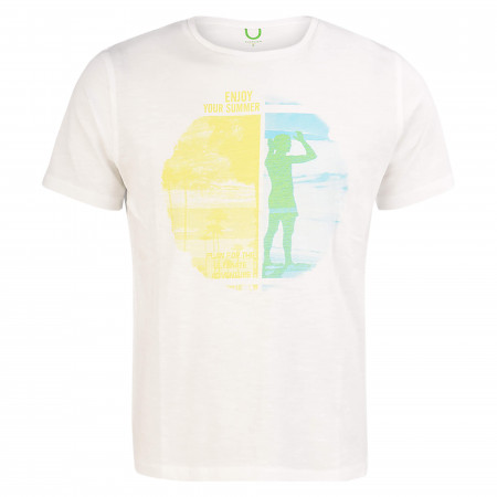SALE % | U Fischer | T-Shirt - Regular Fit - Print | Weiß online im Shop bei meinfischer.de kaufen