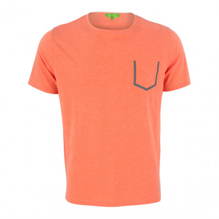 SALE % | U Fischer | T-Shirt - Regular Fit - Crewneck | Orange online im Shop bei meinfischer.de kaufen