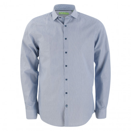 SALE % | U Fischer | Hemd - Regular Fit - Stripes | Blau online im Shop bei meinfischer.de kaufen