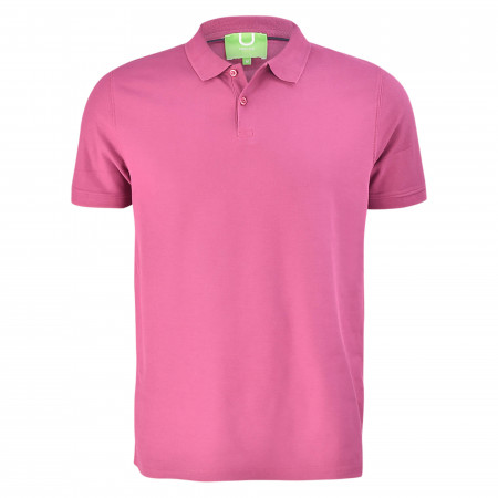 SALE % | U Fischer | Poloshirt - Regular Fit - Kurzarm | Pink online im Shop bei meinfischer.de kaufen