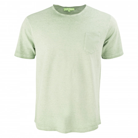 SALE % | U Fischer | T-Shirt - Regular Fit - Crewneck | Grün online im Shop bei meinfischer.de kaufen