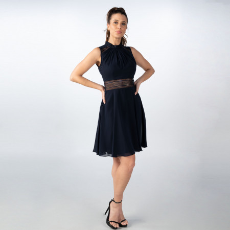 SALE % | Vera Mont | Kleid - Regular Fit - Spitze | Blau online im Shop bei meinfischer.de kaufen
