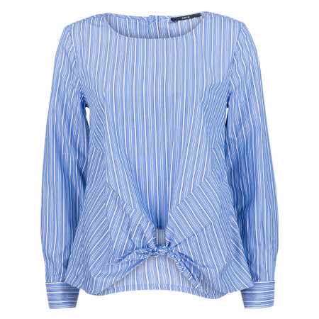 SALE % | Zero | Bluse - Regular Fit - Streifen | Blau online im Shop bei meinfischer.de kaufen
