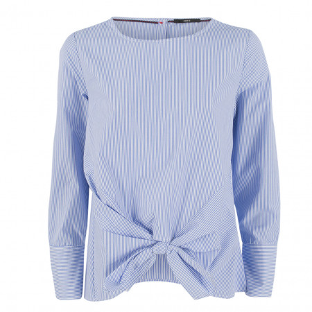 SALE % | Zero | Bluse - Comfort Fit - Stripes | Blau online im Shop bei meinfischer.de kaufen