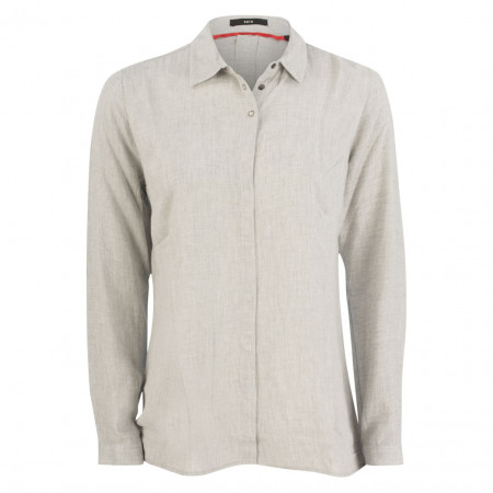 SALE % | Zero | Hemdbluse - Regular Fit - Pressbuttons | Grau online im Shop bei meinfischer.de kaufen