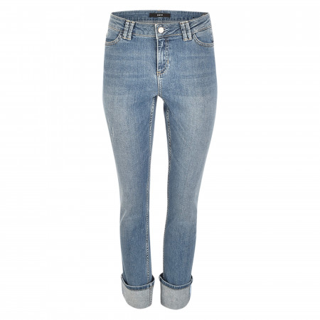SALE % | Zero | Jeans - Straight Fit - Denim | Blau online im Shop bei meinfischer.de kaufen