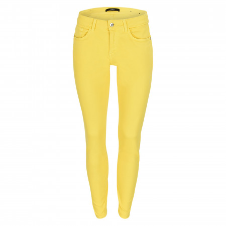 SALE % | Zero | Jeans - Skinny Fit - unifarben | Gelb online im Shop bei meinfischer.de kaufen