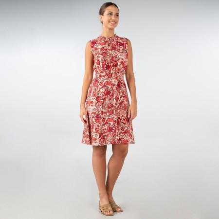 SALE % | Zero | Kleid - Regular Fit - Paisley | Rot online im Shop bei meinfischer.de kaufen