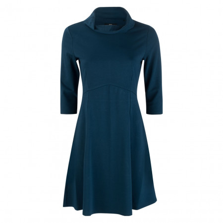 SALE % | Zero | Kleid - Slim Fit - Schalkragen | Blau online im Shop bei meinfischer.de kaufen