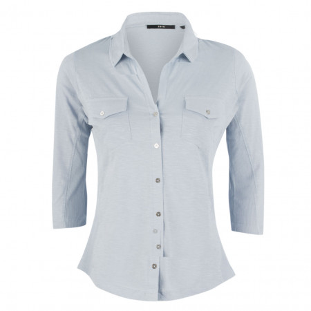 SALE % | Zero | Poloshirt - Slim Fit - 3/4-Arm | Blau online im Shop bei meinfischer.de kaufen