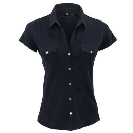 SALE % | Zero | Poloshirt - Slim Fit - unifarben | Blau online im Shop bei meinfischer.de kaufen