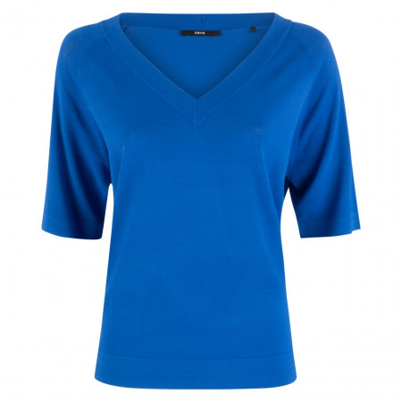 SALE % | Zero | Shirt - Regular Fit - kurzarm | Blau online im Shop bei meinfischer.de kaufen