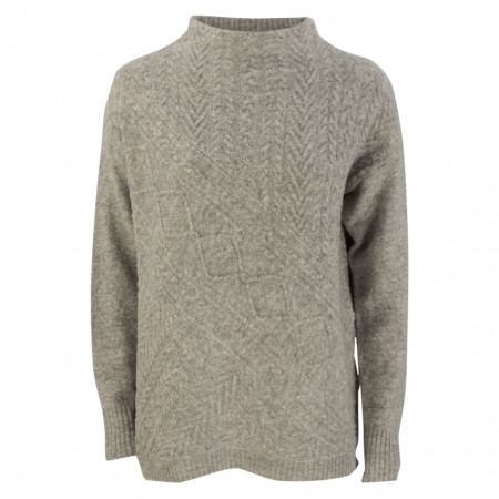 SALE % | Zero | Pullover - oversized - Zopfmuster | Grau online im Shop bei meinfischer.de kaufen