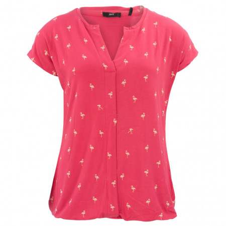 SALE % | Zero | Jerseyshirt - Regular Fit - Flamingos | Pink online im Shop bei meinfischer.de kaufen